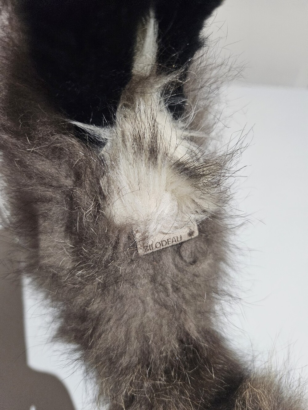 Bilodeau Real Fur Creature Decor - Picture 5 of 6